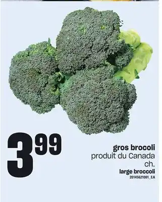 Provigo Gros brocoli offer