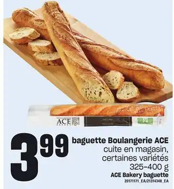 Provigo Baguette boulangerie ace, 325-400 g offer