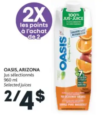 Brunet Oasis, arizona jus sélectionnés offer