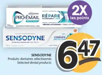Brunet Sensodyne produits dentaires sélectionnés offer
