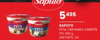 Provigo Saputo feta, 170-200 g offer