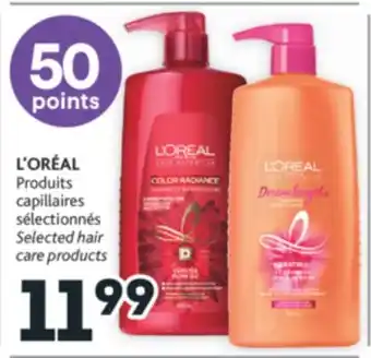 Brunet L'oréal produits capillaires sélectionnés offer
