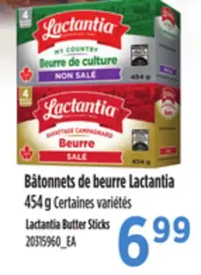 Provigo Bâtonnets de beurre lactantia, 454g offer