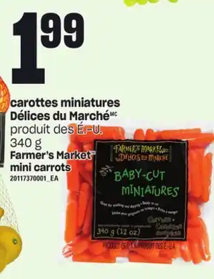 Provigo Carottes miniatures délices du marché, 340 g offer