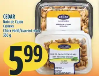 Marché Adonis Cedar noix de cajou offer