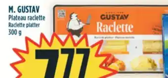 Marché Adonis M. gustav plateau raclette offer