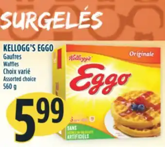 Marché Adonis Kellogg's eggo gaufres offer