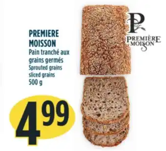 Marché Adonis Premiere moisson pain tranché aux grains germés offer