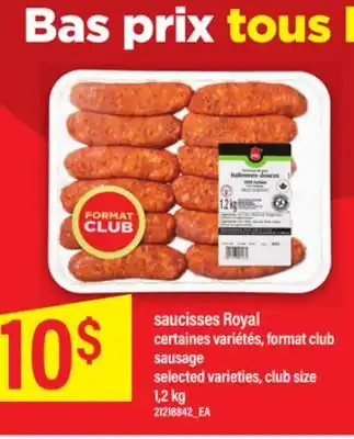 Maxi Saucisses royal offer