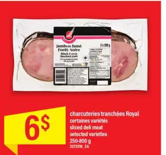 Maxi Charcuteries tranchées royal offer
