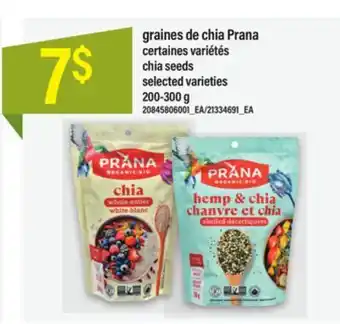 Maxi Graines de chia prana, 200-300 g offer