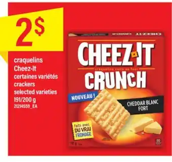 Maxi Craquelins cheez-it, 191/200 g offer
