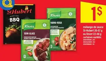 Maxi Mélange de sauce st-hubert 20-57 g ou knorr 22-48 g offer