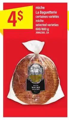 Maxi Miche la baguetterie, 600/800 g offer