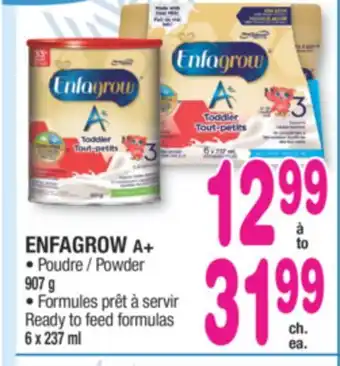Jean Coutu Enfagrow a+ selected products offer