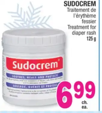 Jean Coutu Sudocrem treatment for diaper rash offer