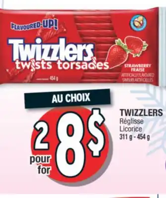 Jean Coutu Twizzlers licorice offer