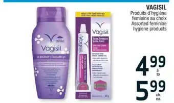 Jean Coutu Vagisil assorted feminine hygiene products offer