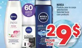 Jean Coutu Nivea selected body care products offer