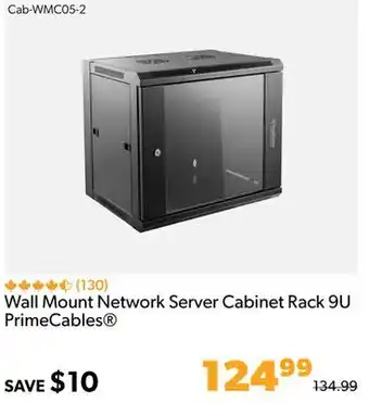 Shopper+ Wall mount network server cabinet rack 9u primecables offer