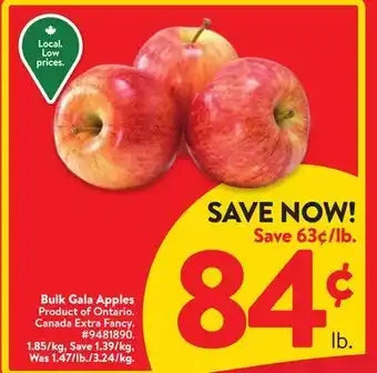 Walmart Bulk gala apples offer