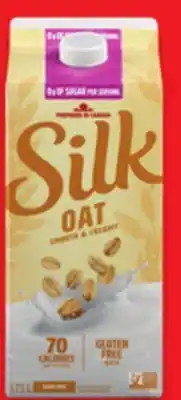 Walmart Silk plant-based beverage offer