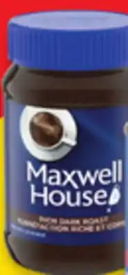 Walmart Maxwell house instant coffee offer