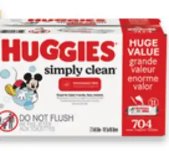 Walmart Huggies 10x or 11x wipes offer