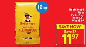 Walmart Robin hood flour offer