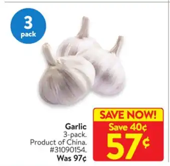 Walmart Garlic offer