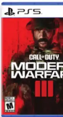 Walmart Ps5 call of duty: modern warfare iii offer