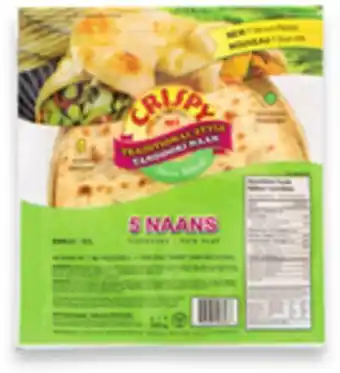 Walmart Crispy traditional tandoori naan offer