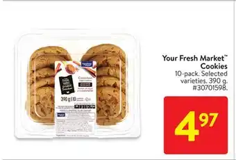 Walmart Your fresh market cookies offer