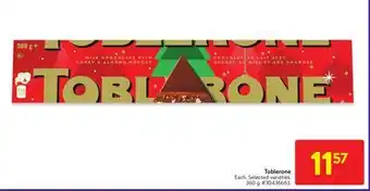 Walmart Toblerone offer