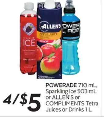 Sobeys Powerade offer