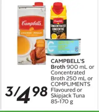 Sobeys Broth offer