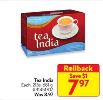 Walmart Tea india offer