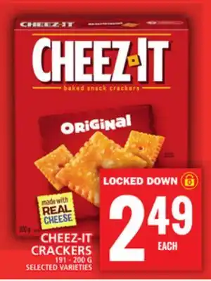 Food Basics Cheez-it crackers offer