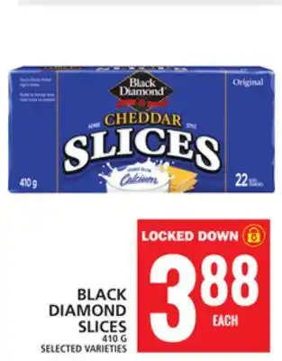 Food Basics Black diamond slices offer