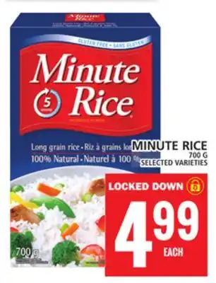 Food Basics Minute rice offer