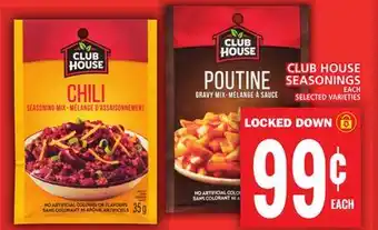 Food Basics Club house seasonings offer