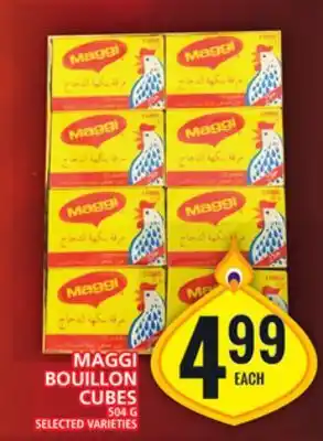 Food Basics Maggi bouillon cubes offer