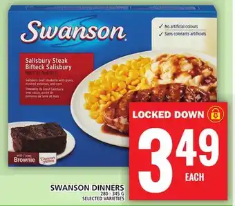 Food Basics Swanson dinners offer