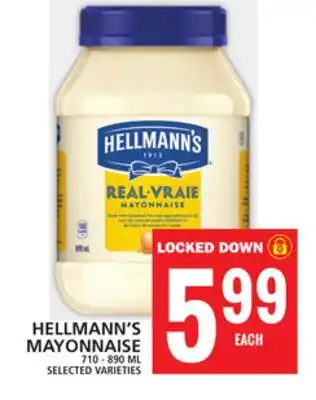 Food Basics Hellmann's mayonnaise offer