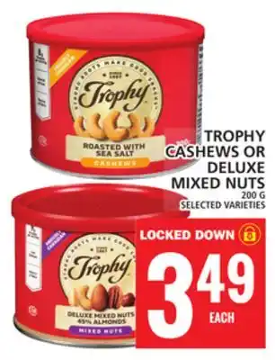 Food Basics Trophy cashews or deluxe mixed nuts offer