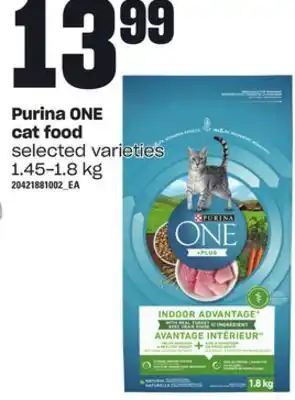 Loblaws Purina one cat food, 1.45-1.8 kg offer