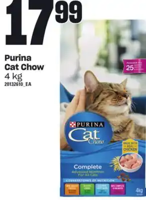 Loblaws Purina cat chow, 4 kg offer