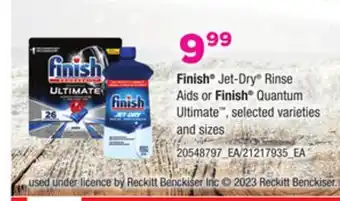 Loblaws Finish jet-dry rinse aids or finish quantum ultimate offer