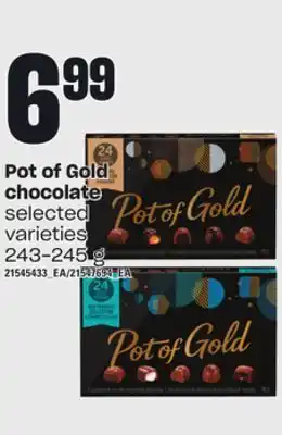 Loblaws Pot of gold chocolate, 243-245 g offer