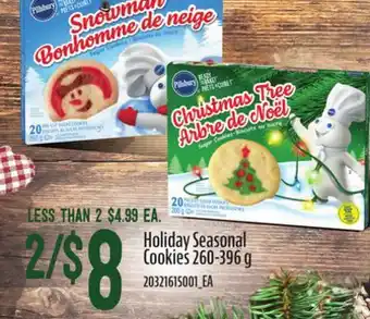 Loblaws Holiday seasonal cookies, 260-396 g offer